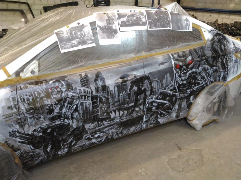 Аэрография на Солярис