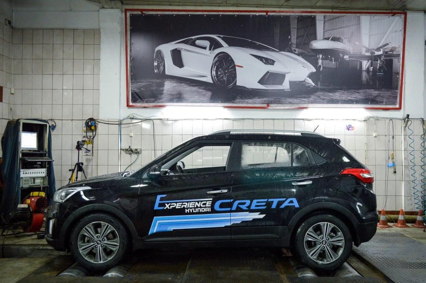 Hyundai Creta аэрография