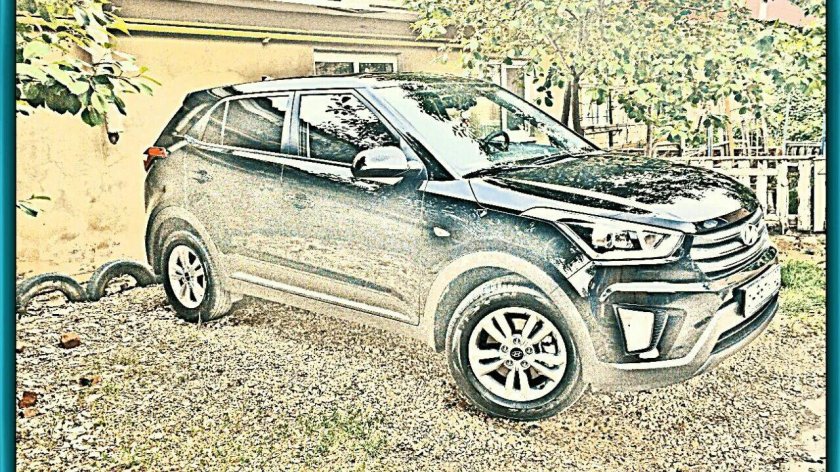 Хендай Крета 2 раскраска