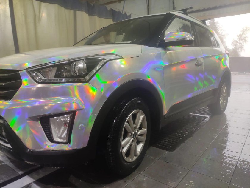 Хендай Крета хаки