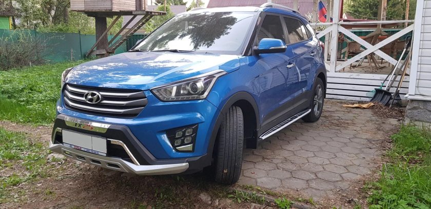 Hyundai Creta пороги