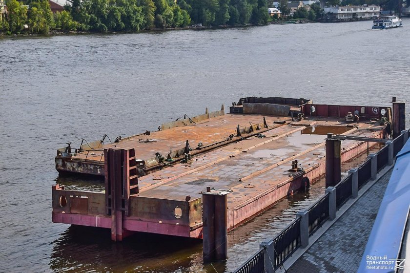 Понтон - пр 100, стотонная баржа-Аппарель