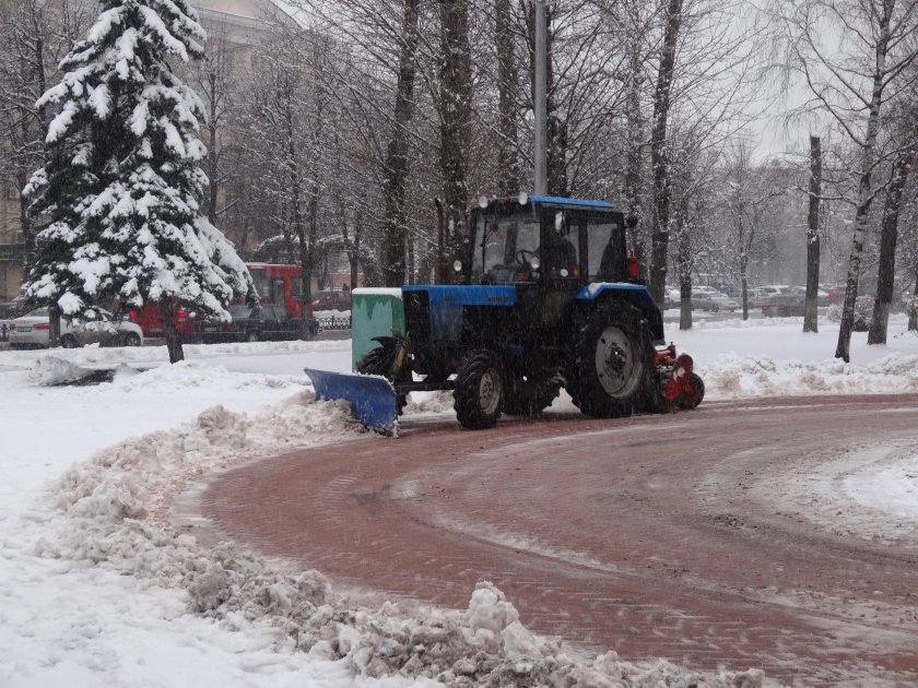 МТЗ 82 уборочный