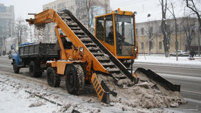 Снегопогрузчик лаповый ко-206