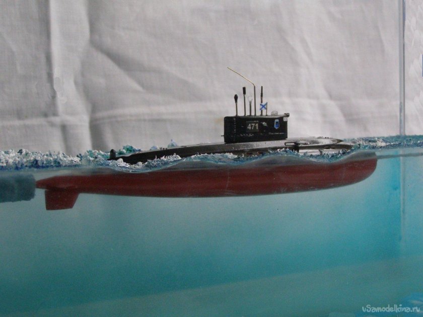 Модель подводной лодки Варшавянка
