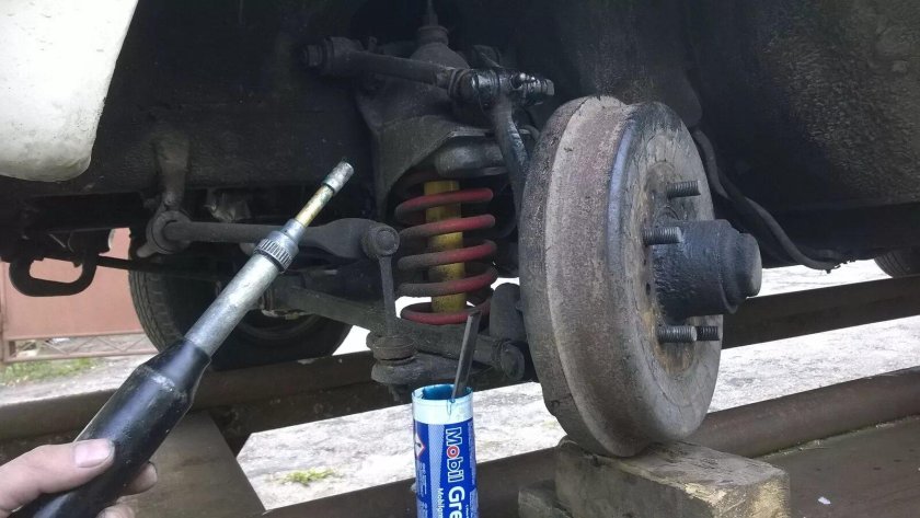 Шприцевание шкворней Газель 2705