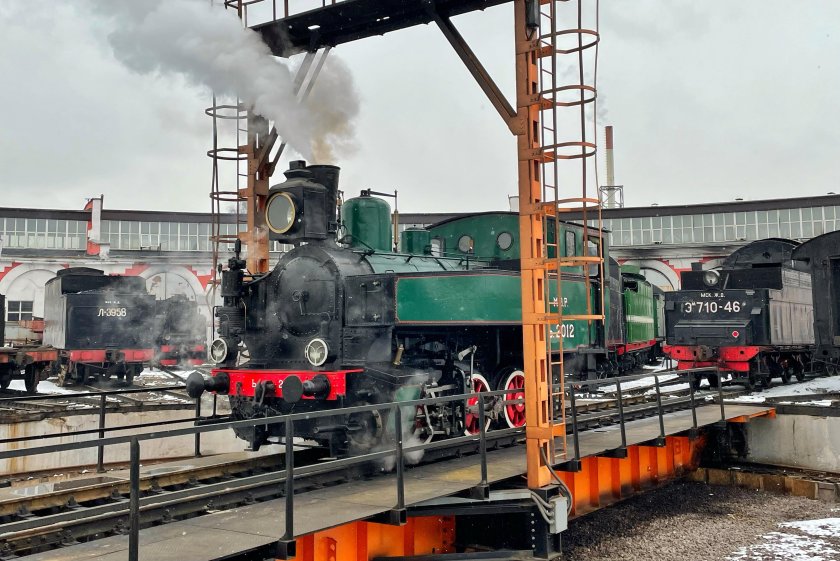 Паровоз Су 211-85 депо Самара