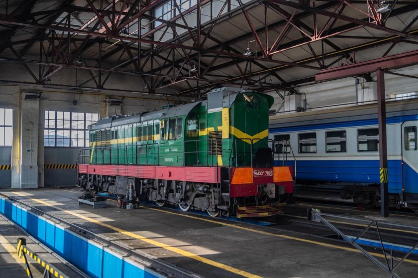 Маневровый тепловоз чмэ 3