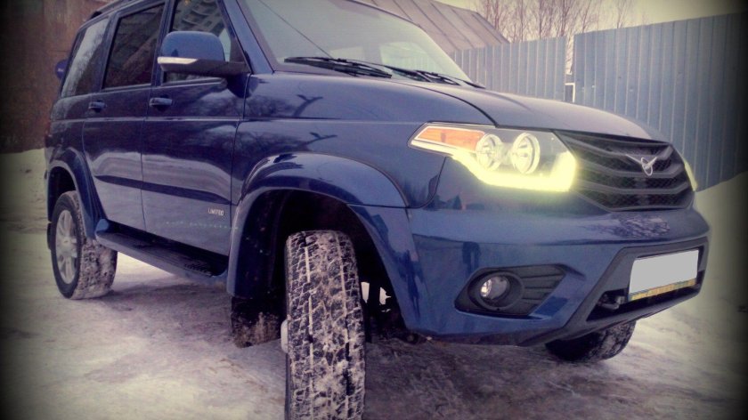 УАЗ Патриот 2014 океан металлик