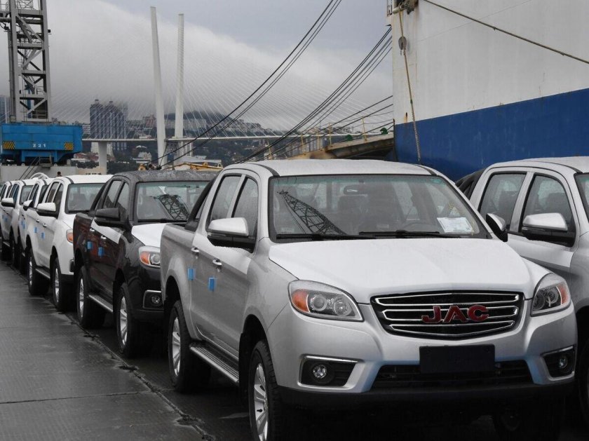 Китайская разгрузка в авто