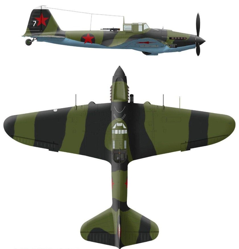 Самолёт ил-2 Штурмовик