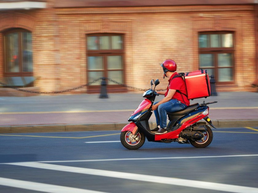 Food delivery driver