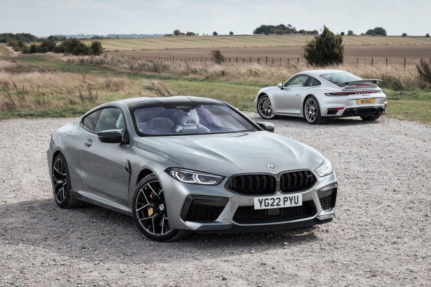 Bmw m8 grey