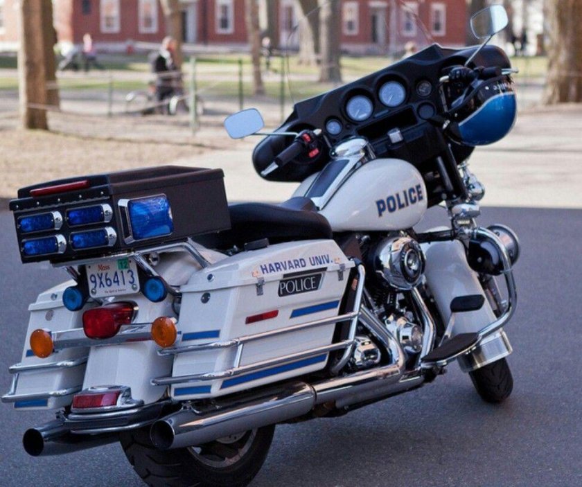 Мотоцикл полицейский Харлей