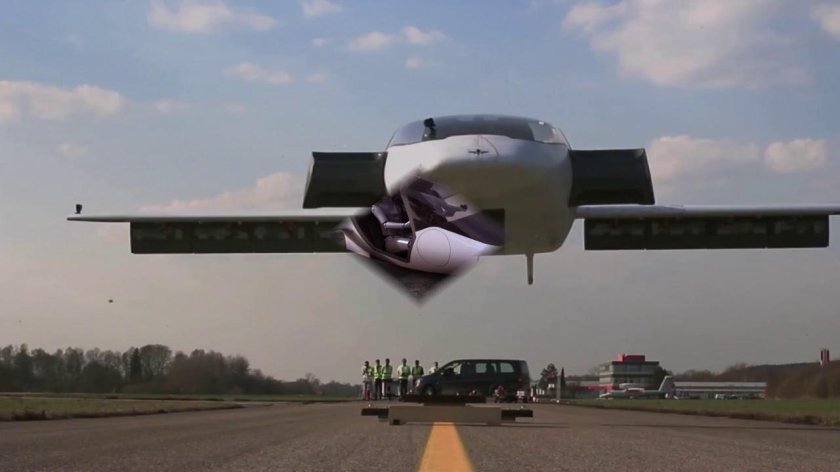 The Lilium Jet летающий электромобиль