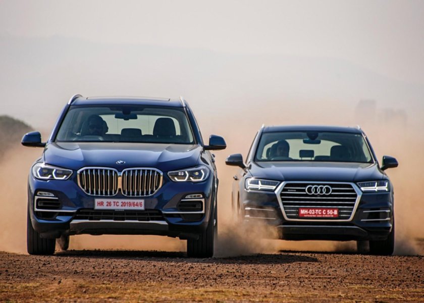 BMW x7 vs Audi q7