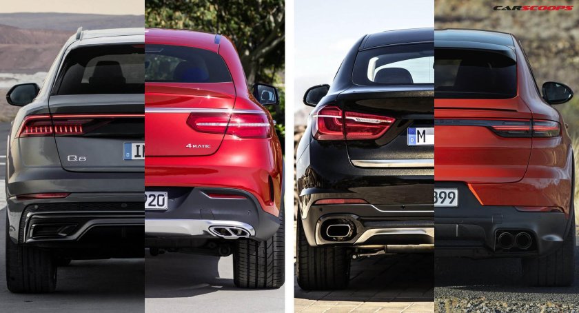 BMW x6 vs Mercedes GLE Coupe