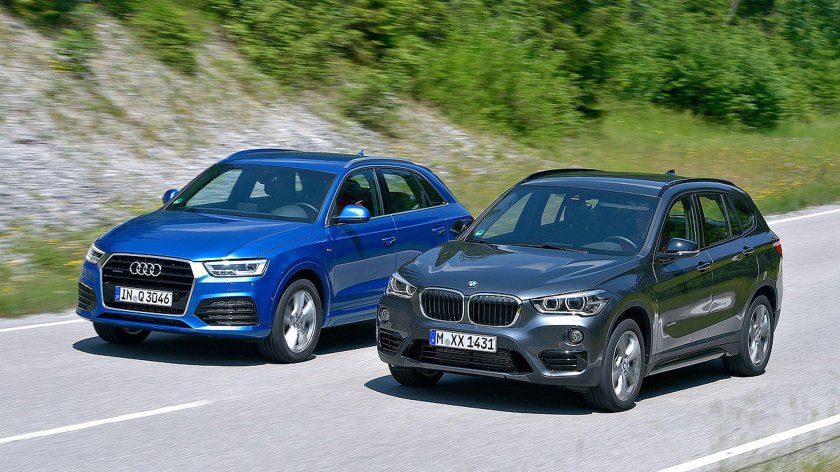 Audi q3 BMW x1