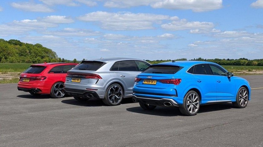 Audi q8 vs Audi q8 RS