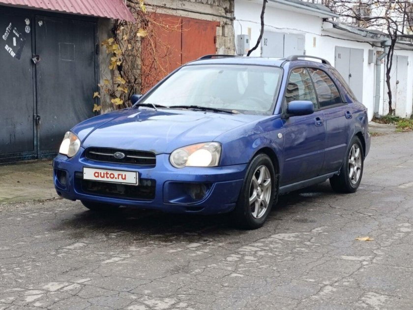 Субару импреза универсал 2002