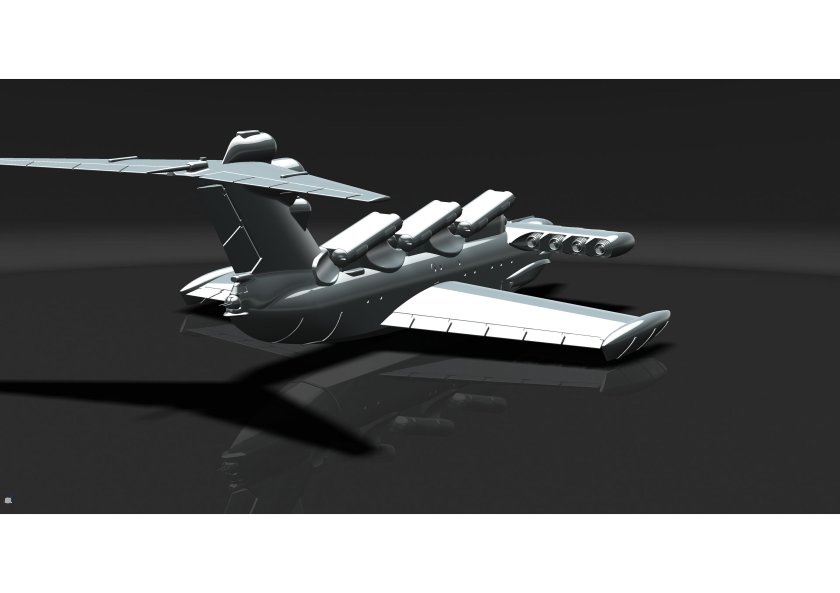 А-2000 экраноплан