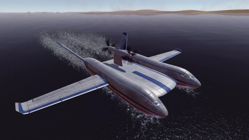 Экраноплан авианосец а 2000