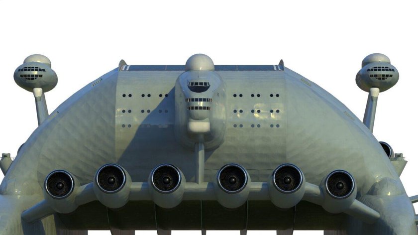 Каспийский монстр экраноплан