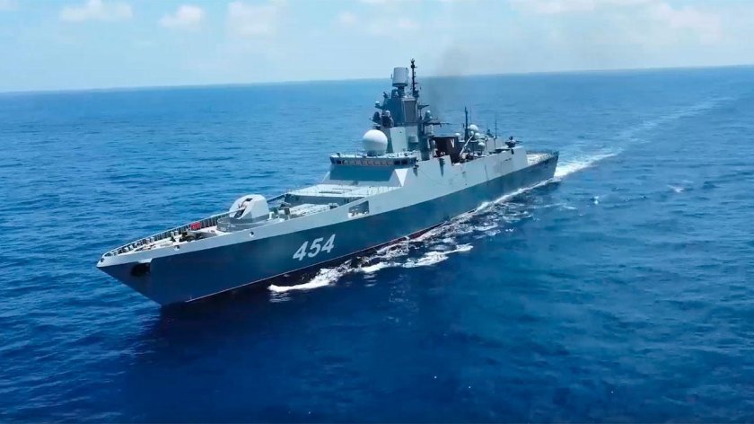 Фрегат Адмирал Касатонов горшков