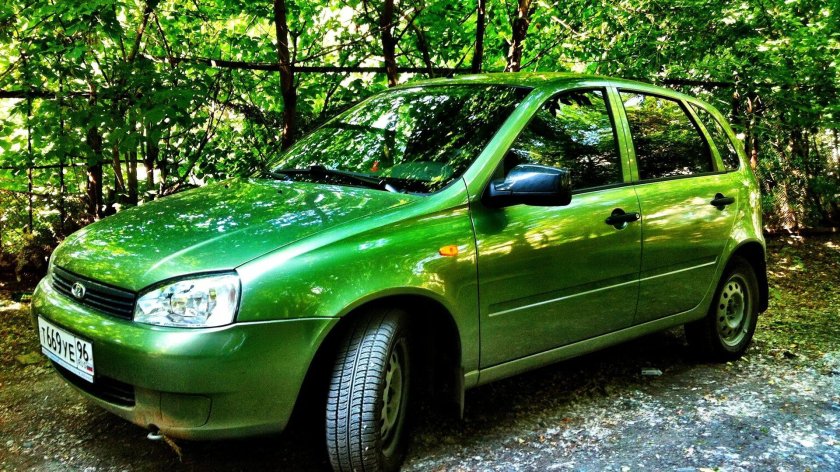 Лада Калина зеленая колумбийская