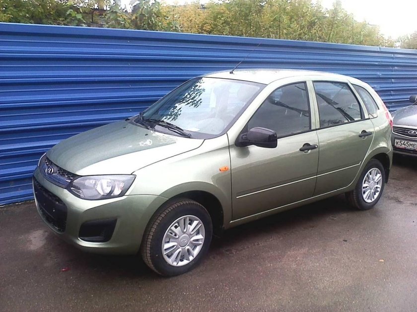 Лада Калина универсал 1 поколение колумбийская зелень