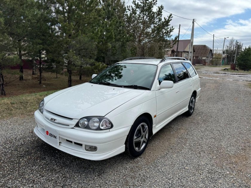 Тойота калдина 1998 белая