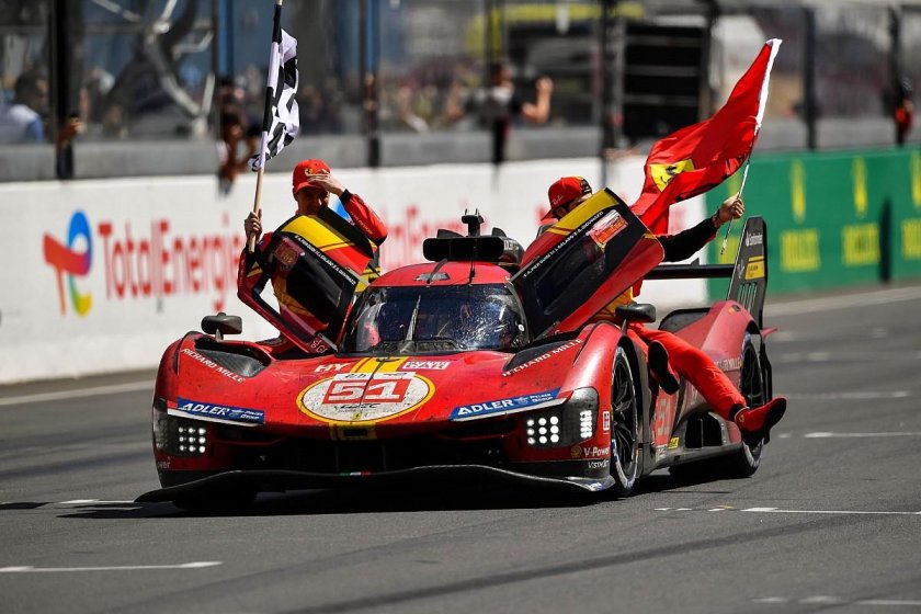 Ferrari le mans 2023
