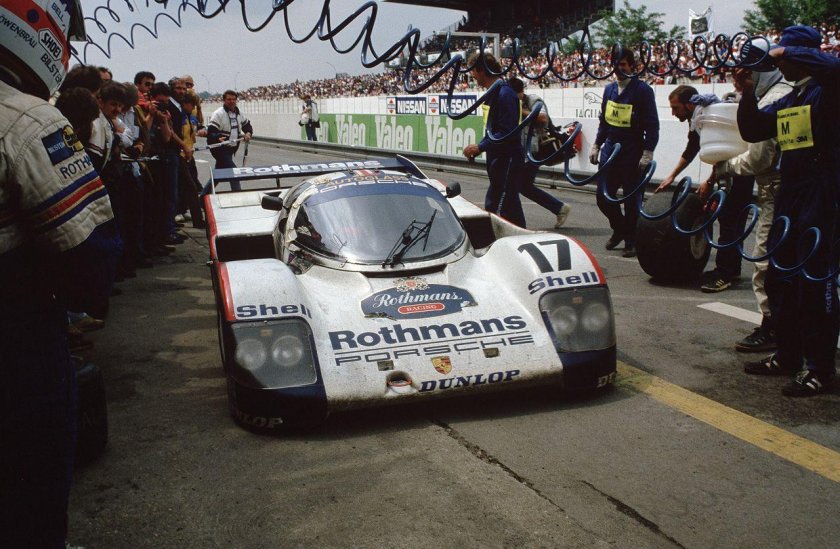 Porsche 962 Ле ман 1986