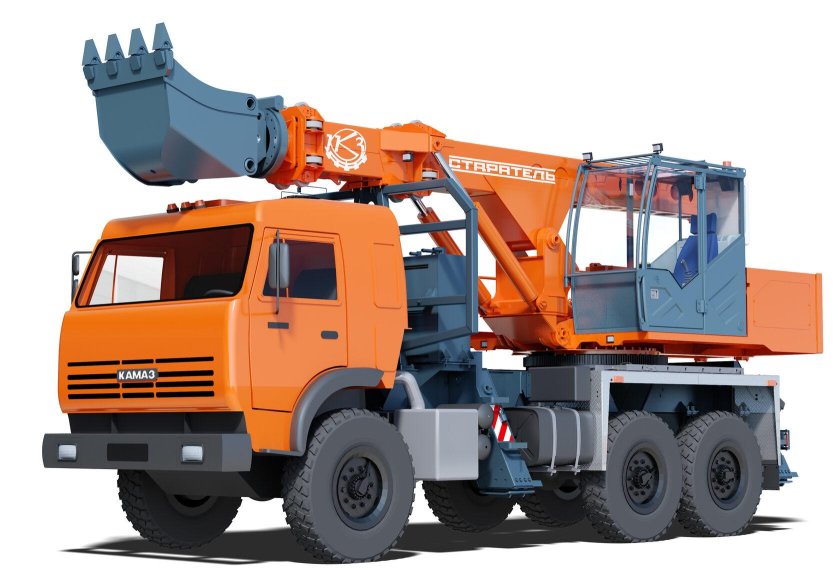 Камаз экскаватор