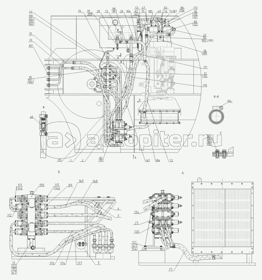 Гидрораспределитель ЭОВ 3523