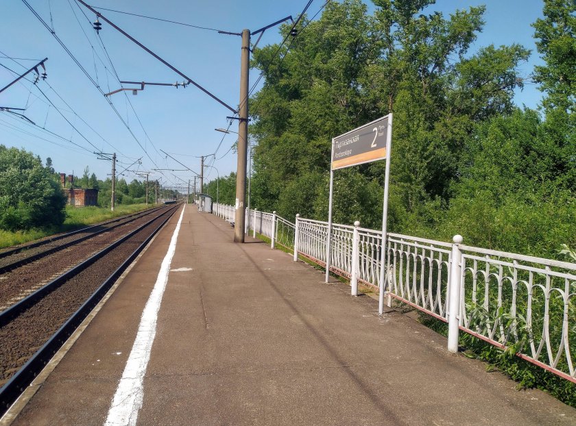 Партизанская (платформа в Ленинградской области)