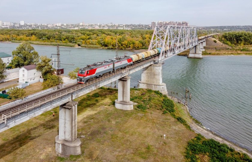 Семилуки железнодорожный мост