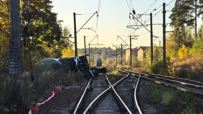Крушение поезда на станции новки