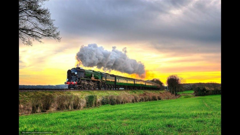 Паровоз Транссибирский экспресс