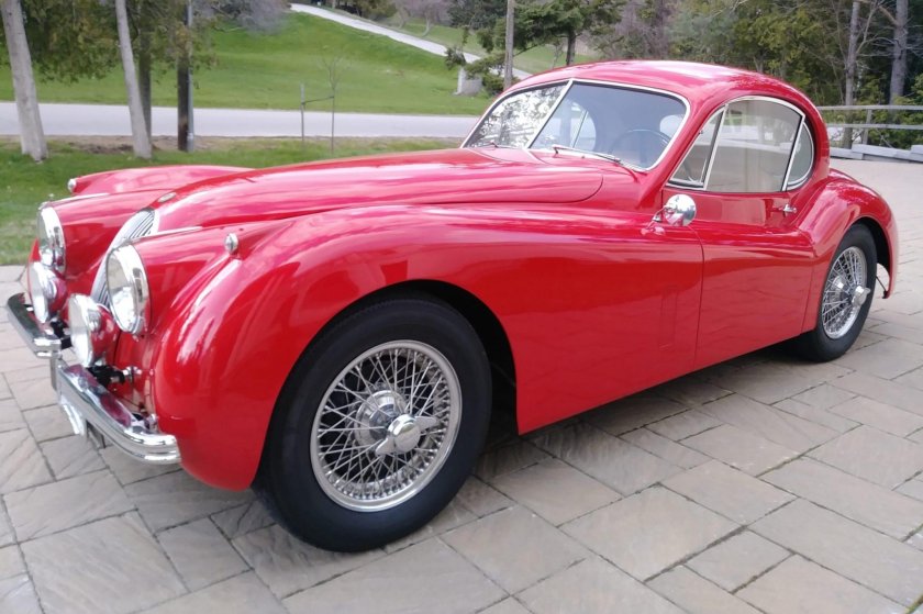 Jaguar xk120 coupe