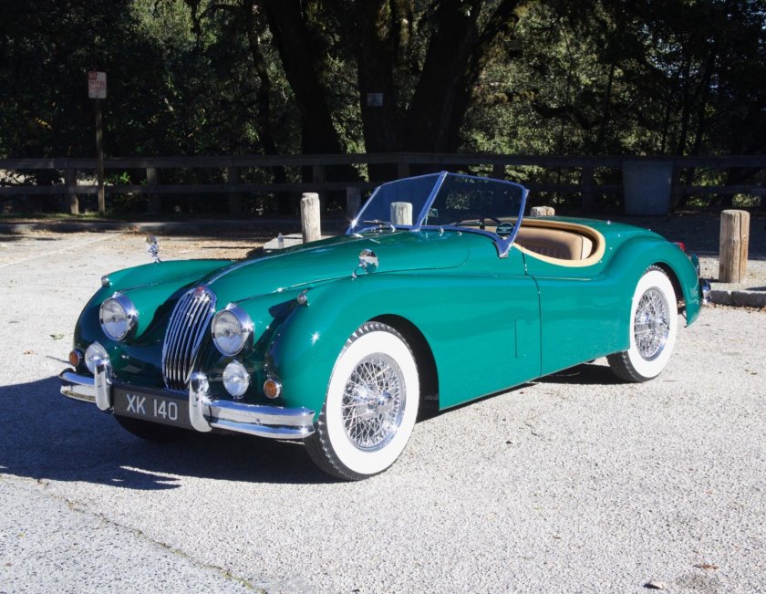 Jaguar xk140 1954