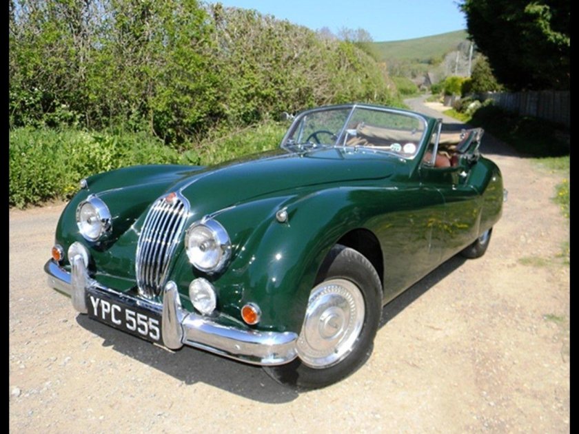 Jaguar xk140 1954