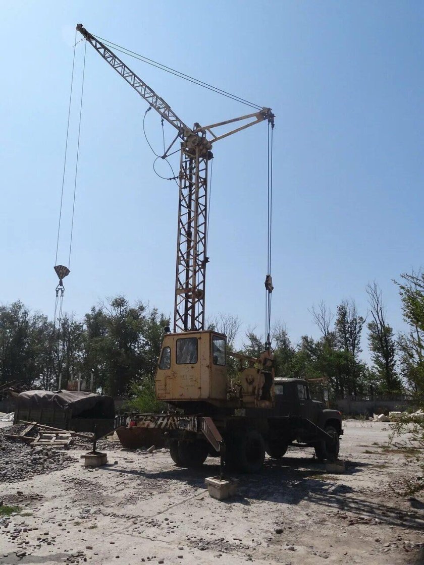 Башенный кран кб-100.1а