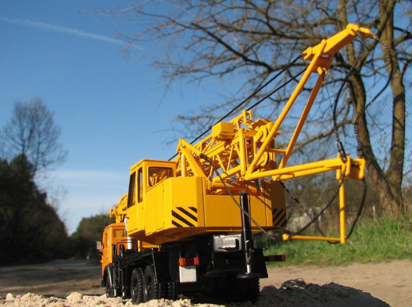 Модель автокран