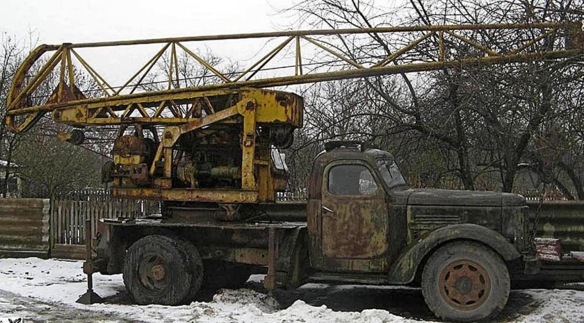 Кран КТС-3 ЗИЛ 164
