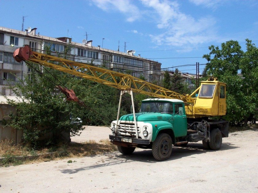 ЗИЛ 130 автокран