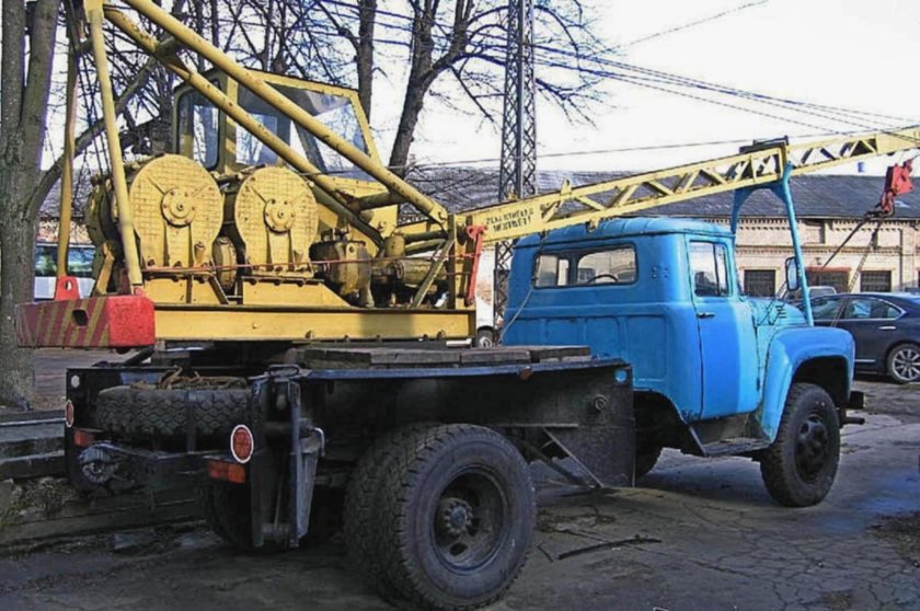 Зил130 кран ак75