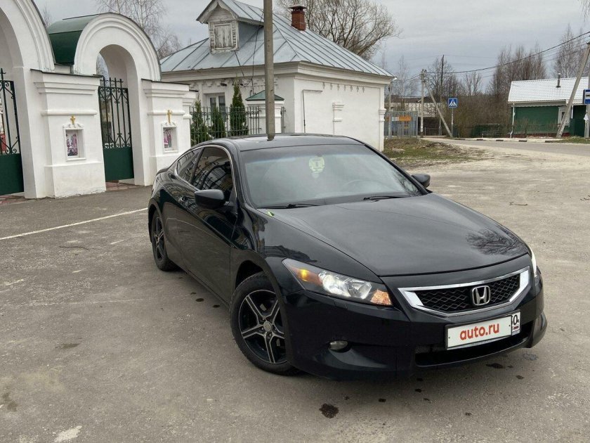 Хонда аккорд купе черная