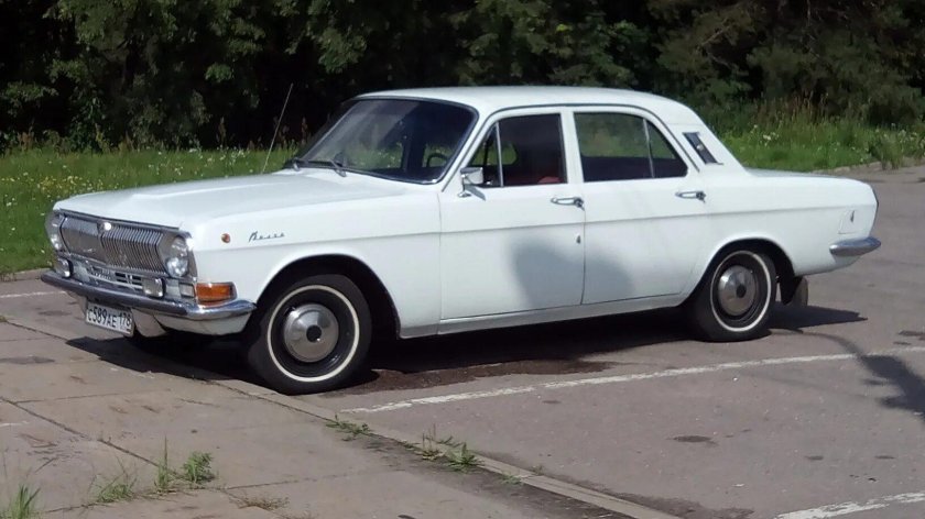 ГАЗ 24 Волга белая
