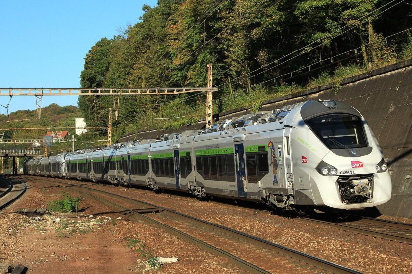 Intercites поезд Франция